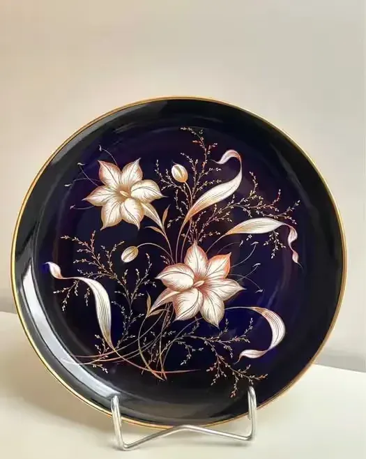 Talerz ścienny "Chodzież", 31 cm, lata 50/60. PRL, vintage — praca twórcy Justyna na Freshwall Marketplace