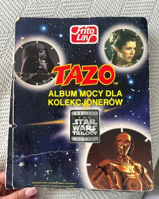 Tazo album mocy STAR WARS dla kolekcjonerów kompletny — praca twórcy Marzena na Freshwall Marketplace