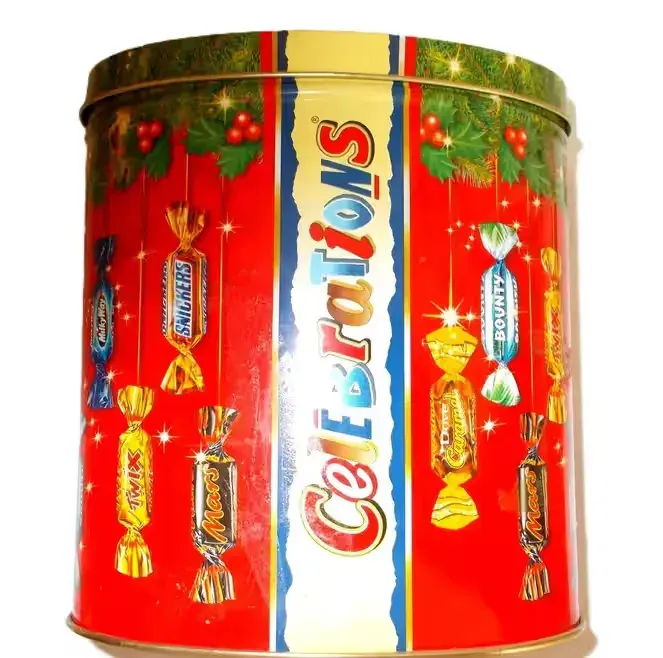 Vintage 2003r. - puszka metalowa - cukierki CELEBRATIONS — praca twórcy Wintorez na Freshwall Marketplace