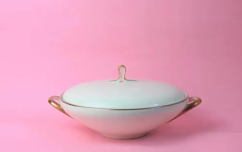 waza porcelana Bawaria eschenbach złoto retro vintage — praca twórcy Agnieszka na Freshwall Marketplace