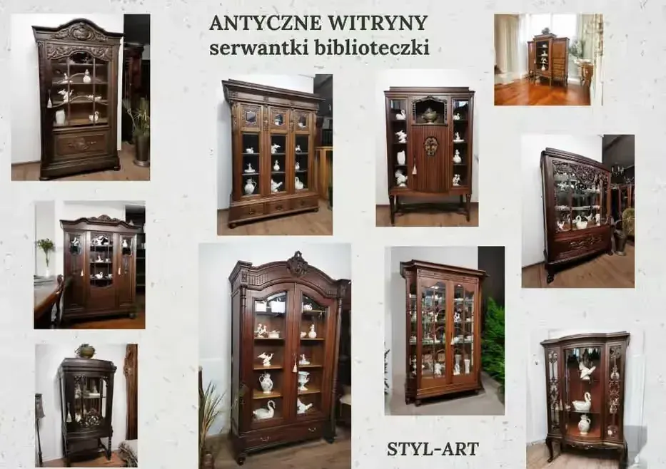 Witryny serwantki biblioteczki — praca twórcy Jakub na Freshwall Marketplace