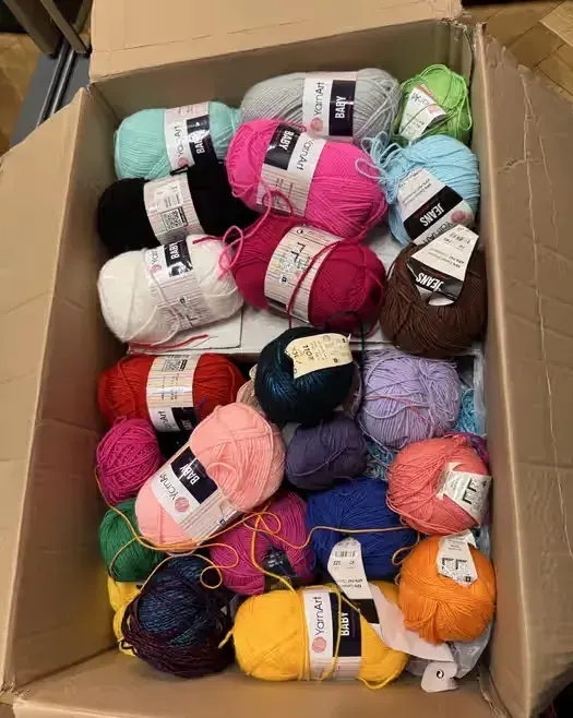 Włóczki amigurumi wielka paczka yarnart, kokonki, himalaya — praca twórcy Paulina na Freshwall Marketplace