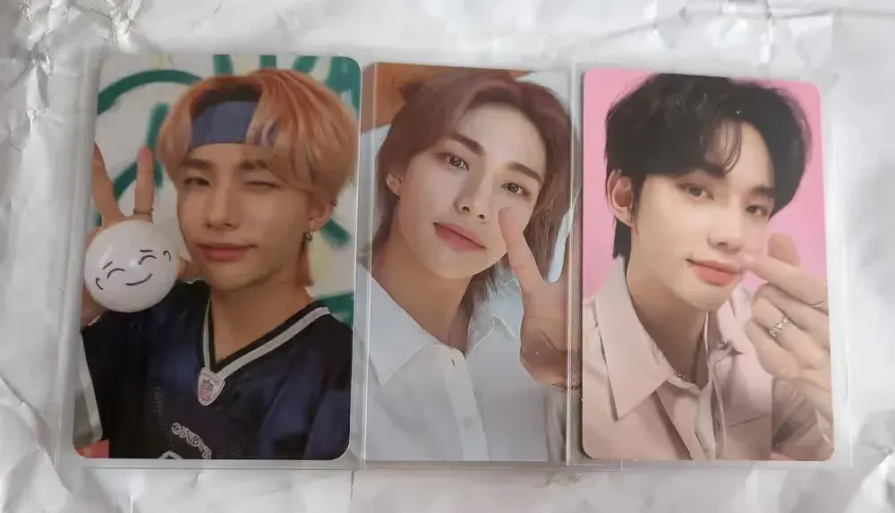 Zestaw 3 kart hyunjin stry kids kpop nacific — praca twórcy Gi na Freshwall Marketplace