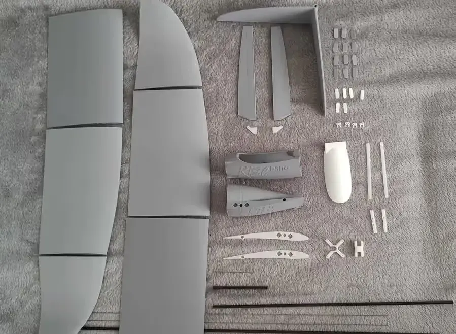 Zestaw motoszybowca RC Rise nano (druk 3D) — praca twórcy Konrad na Freshwall Marketplace
