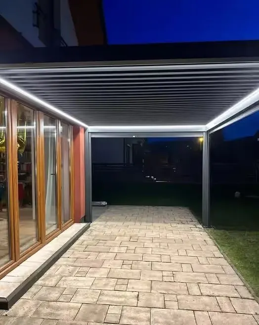 Pergola aluminiona KOTOBA | lamelowa | LED | RATY 10/20x 0% | wymiary do wyboru | MONTAŻ I TRANSPORT W CENIE — praca twórcy Michał na Freshwall Marketplace