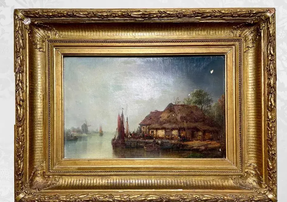 Hermann - obraz olejny z XIX wieku — praca twórcy Krystyna K. na Freshwall Marketplace