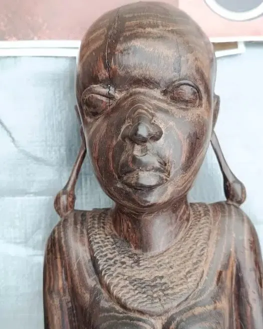 Afrykańska figurka kobiety- 40 cm - 4 kg — praca twórcy Ewa G. na Freshwall Marketplace