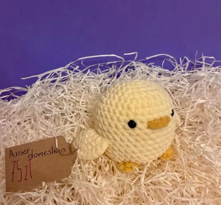Gąska amigurumi| rękodzieło na szydełku| sprzedaż charytatywna — praca twórcy Michał W. na Freshwall Marketplace