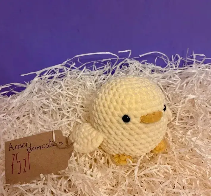 Gąska amigurumi| rękodzieło na szydełku| sprzedaż charytatywna — praca twórcy Michał W. na Freshwall Marketplace