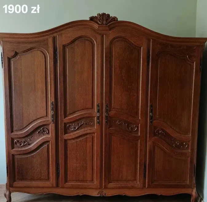 Piękna stylowa szafa ludwikowska — praca twórcy Anna W. na Freshwall Marketplace
