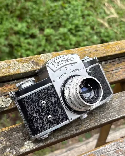 aparat Exakta II 2 unikat produkowany tylko 1948-1949! Tessar 50mm — praca twórcy Agnieszka O. na Freshwall Marketplace