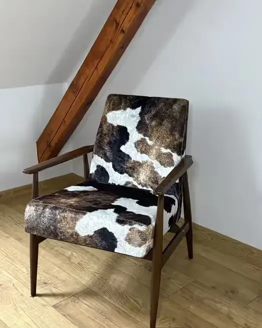 Fotel „Lisek” PRL po renowacji / styl vintage loft — praca twórcy Jadwiga K. na Freshwall Marketplace