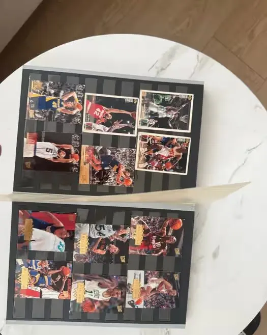 Karty kolekcjonerskie NBA lata 90. 166 sztuk Głównie 94, 95, 96 Czesc 1 ogloszenia — praca twórcy Danuta K. na Freshwall Marketplace