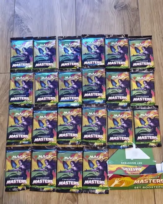 Magic The Gathering Commander Masters Set Booster Box Zestaw Wrocław — praca twórcy Sylwia J. na Freshwall Marketplace