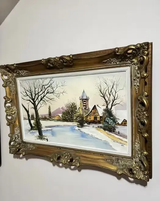 Obraz 1957r olejny na płótnie — praca twórcy Zenek na Freshwall Marketplace