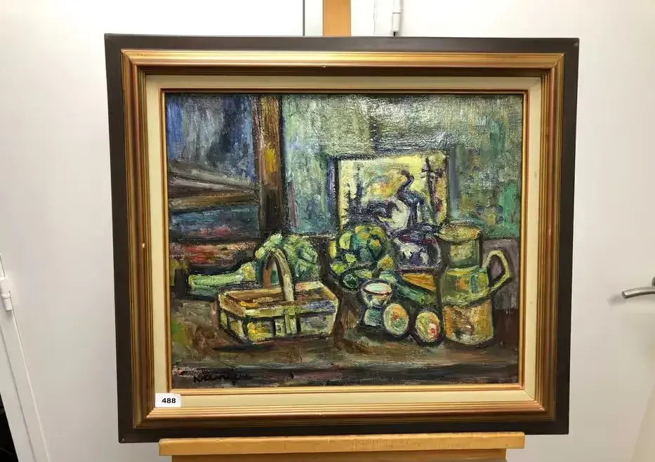 Obraz olejny Pinchus KREMEGRE. Martwa natura — praca twórcy Jerzy na Freshwall Marketplace