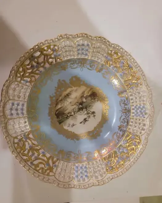 Piękna patera/talerz porcelanowa z manufaktury herend — praca twórcy grzegorz na Freshwall Marketplace