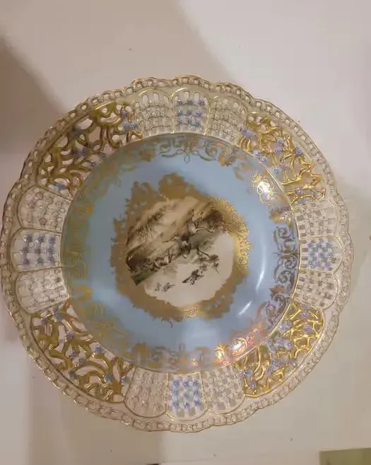 Piękna patera/talerz porcelanowa z manufaktury herend — praca twórcy grzegorz na Freshwall Marketplace