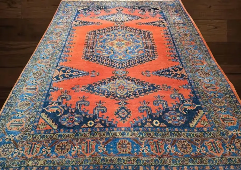 Geometryczny perski dywan Wiss z Iranu - Rękodzieło - 250 x 365 cm — praca twórcy Gallery-Rugs na Freshwall Marketplace
