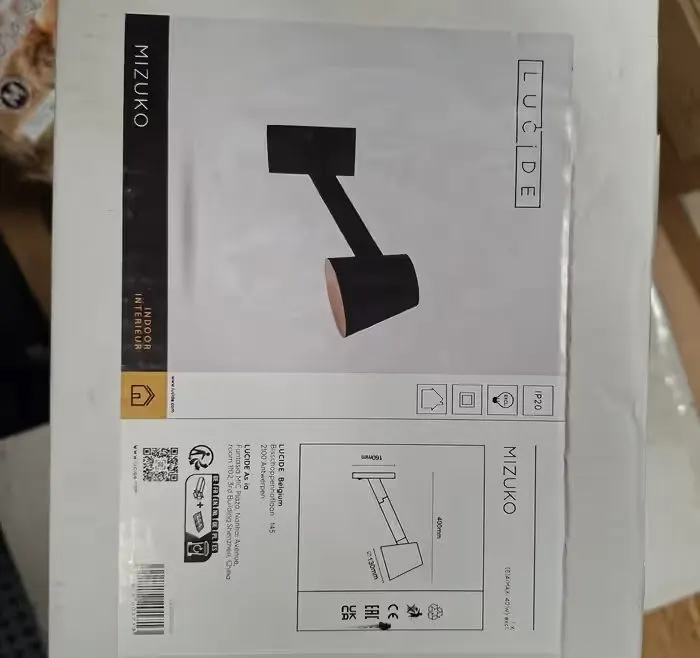 Kinkiet scienny  Lampa Lucide Mizuko 202100130 — praca twórcy Jan na Freshwall Marketplace