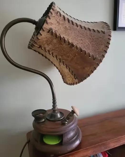 lampa stołowa biurkowa retro — praca twórcy JolaM na Freshwall Marketplace