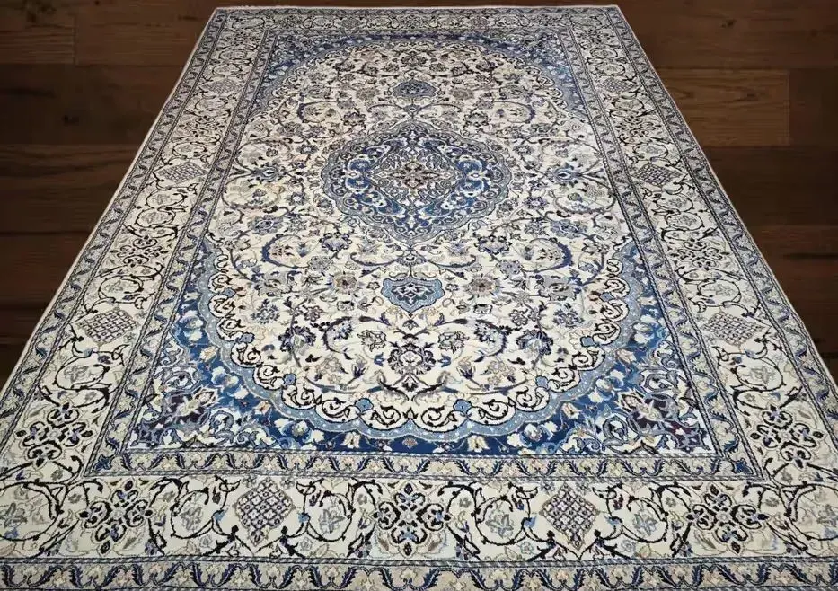 Perski dywan Nain - Rękodzieło z Iranu - Wspaniałej jakości 245x350cm — praca twórcy Gallery-Rugs na Freshwall Marketplace