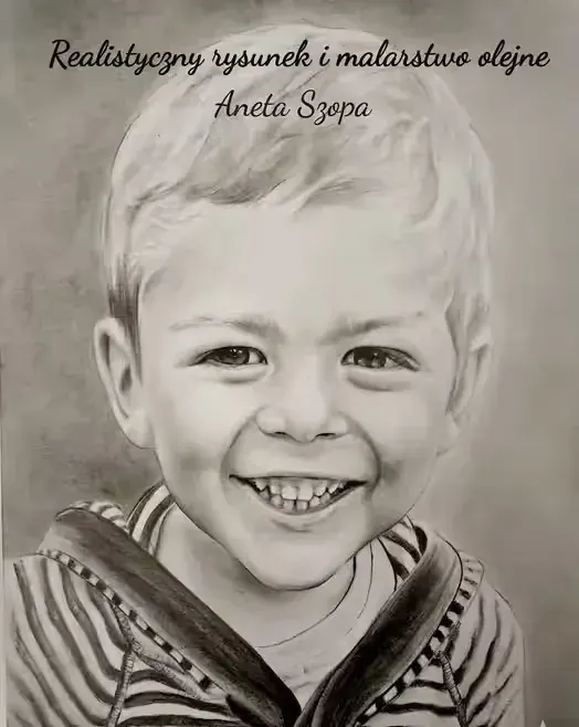 Portret ze zdjęcia na zamówienie — praca twórcy Aneta na Freshwall Marketplace