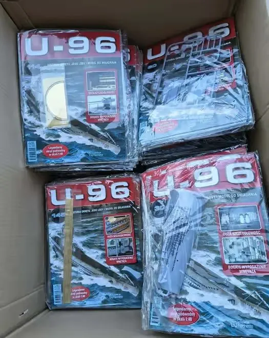 U-96 kolekcja Hachette 143 sztuki — praca twórcy Patrycja na Freshwall Marketplace