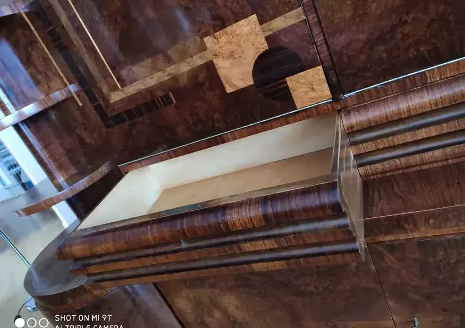 ART DECO / kredens, witryna. barek, szafa 1920r. najwyższa półka — praca twórcy Antoni na Freshwall Marketplace
