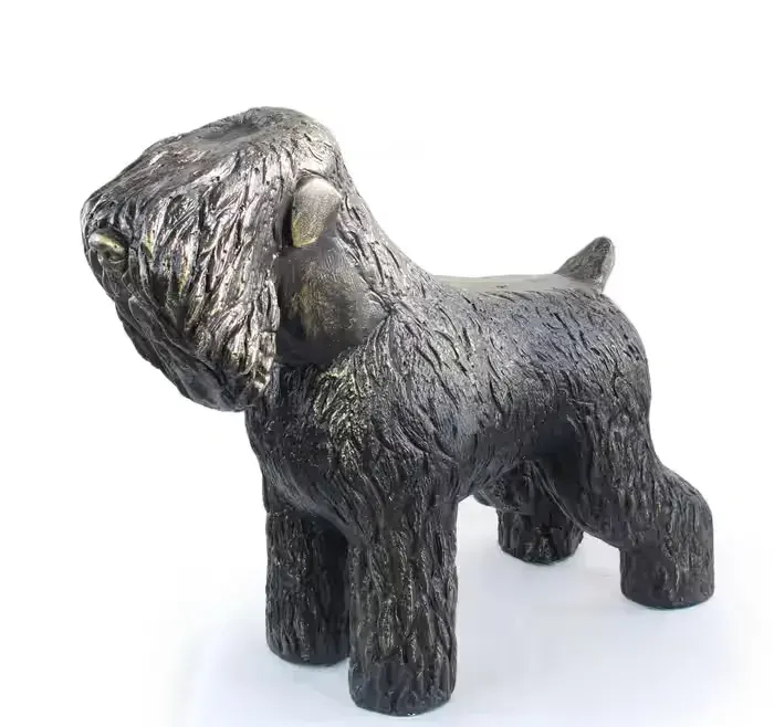 Czarny terier rosyjski figurka pełnowymiarowa Art-Dog — praca twórcy Krzysztof Liszka na Freshwall Marketplace