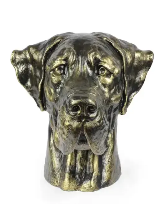 Dog niemiecki III duża głowa z żywicy Art-Dog — praca twórcy Krzysztof Liszka na Freshwall Marketplace