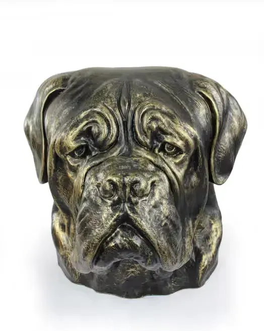 Dog z Bordeaux duża głowa z żywicy Art-Dog — praca twórcy Krzysztof Liszka na Freshwall Marketplace