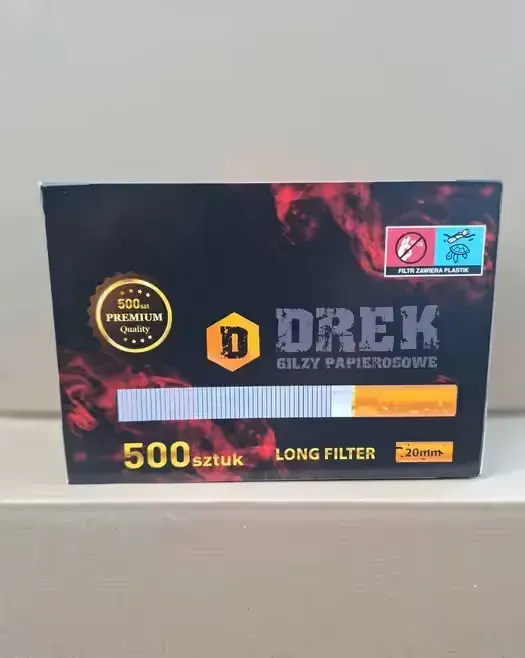 Gilza papierosowa DREK Long 20 mm 500 sztuk-7,00zł — praca twórcy DAREK na Freshwall Marketplace