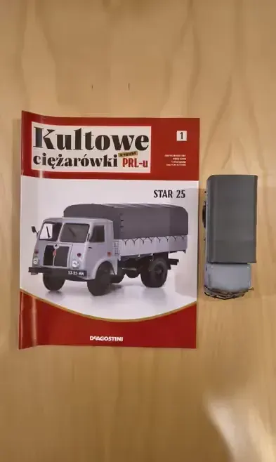 Kultowe ciężarówki PRL Tom 1 Star 25 — praca twórcy Renata na Freshwall Marketplace