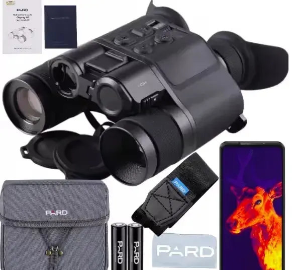Lornetka multispektralna termo/nokto 4k z dalmierzem PARD Ospery 4K 25/50mm IR 850 nm/ IR 940 nm — praca twórcy DS Tactical Poland na Freshwall Marketplace