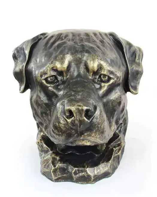 Rottweiler duża głowa z żywicy Art-Dog — praca twórcy Krzysztof Liszka na Freshwall Marketplace