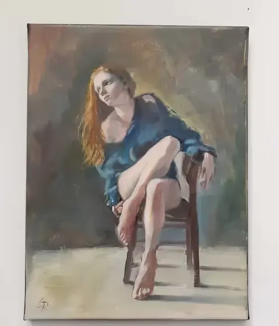 Ruda. Obraz olejny na płótnie. 30x40 cm — praca twórcy Wojciech na Freshwall Marketplace