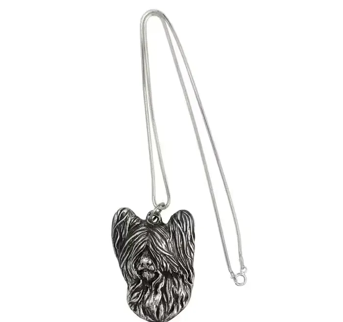 Skye Terrier naszyjnik na lince Art-Dog — praca twórcy Krzysztof Liszka na Freshwall Marketplace