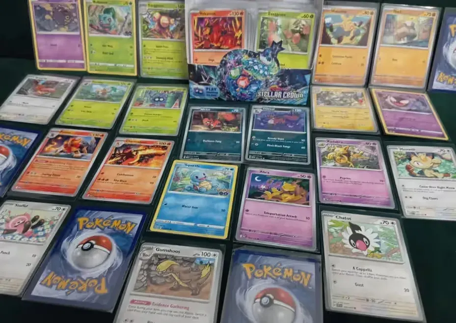 Zestaw 100 kart Pokemon — praca twórcy Paweł na Freshwall Marketplace