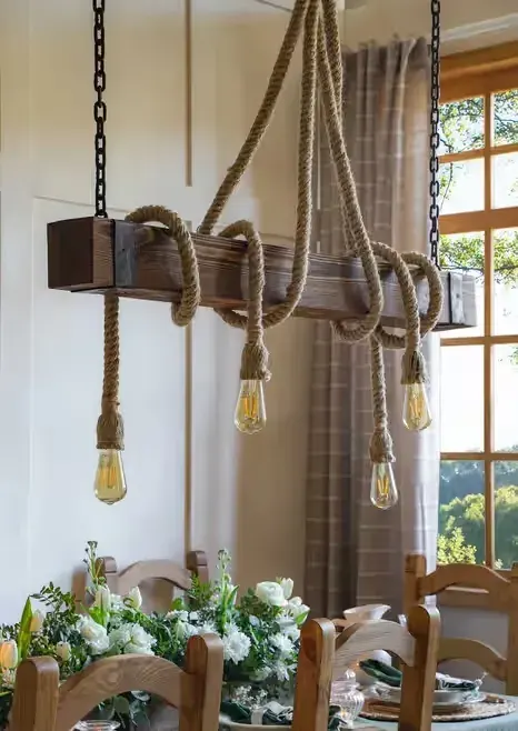drewniana lampa wisząca z belki MEBLO-WOSK — praca twórcy meblo-wosk na Freshwall Marketplace