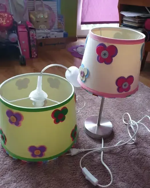 Komplet lampa wisząca i lampka nocna — praca twórcy Iza na Freshwall Marketplace