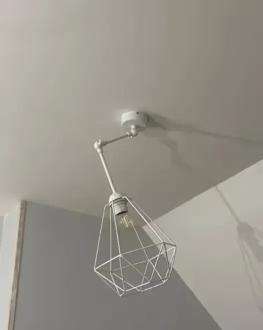 Lampa kinkiet na przegubach diamond biały — praca twórcy Joanna na Freshwall Marketplace