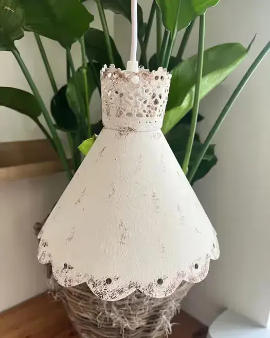lampa sufitowa chic antique stylowa rustykalna — praca twórcy Aneta na Freshwall Marketplace