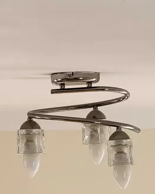 Lampa sufitowa chrom - Alfa — praca twórcy GRZEGORZ na Freshwall Marketplace