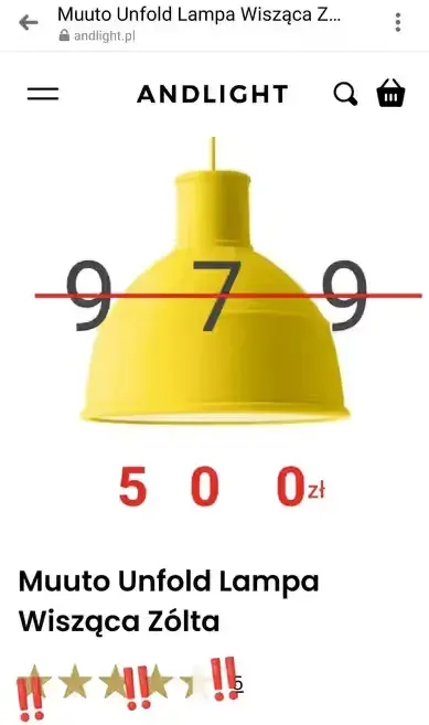Lampa. Unfold od Muuto to lampa o prostym i czystym designie — praca twórcy Murderr na Freshwall Marketplace