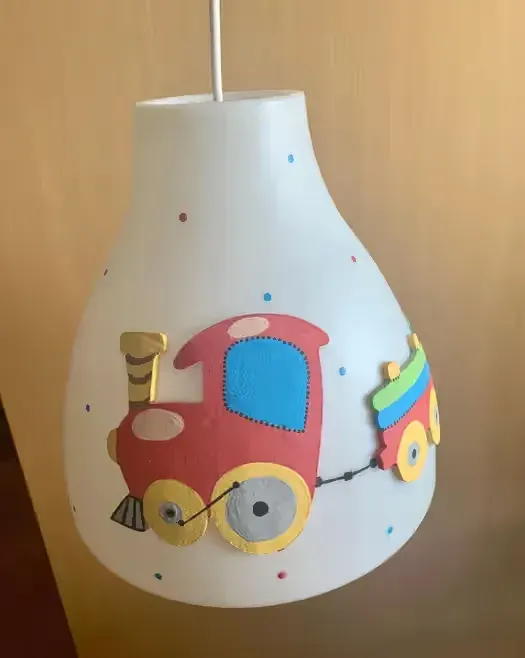 Lampa wisząca dziecięca pociąg — praca twórcy Kamila na Freshwall Marketplace