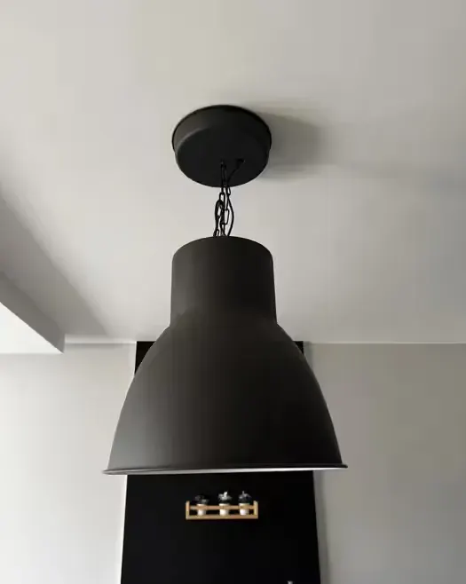 Lampa wisząca IKEA HEKTAR 38 cm czarna / ciemnoszara — praca twórcy Kamil na Freshwall Marketplace
