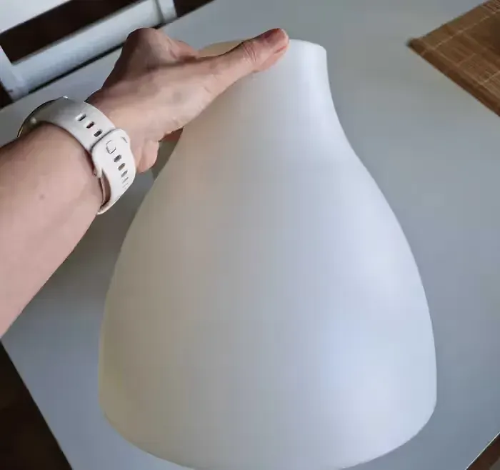 Lampa wisząca Melodi Ikea 28 cm sufitowa biała — praca twórcy Agnieszka na Freshwall Marketplace