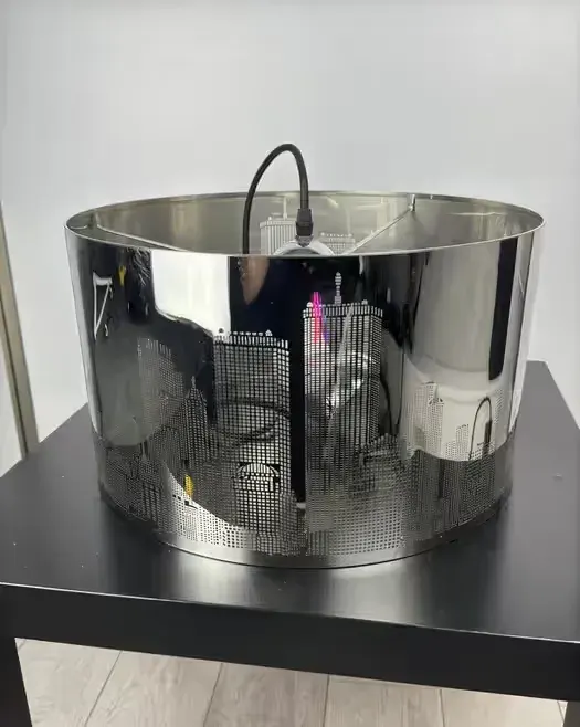 Lampa wiszaca miasto new york — praca twórcy PanDobryDeal na Freshwall Marketplace