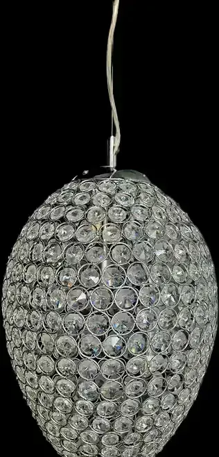 Lampa wisząca z krysztalkami — praca twórcy Agnieszka na Freshwall Marketplace
